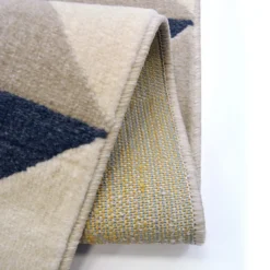 Creation Venus Geometric Rug - Teal - 120/170 -Homebase Furniture Store 14015968 1665006100982653