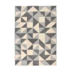 Creation Venus Geometric Rug - Grey - 120x170cm