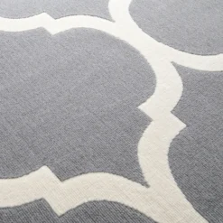 Creation Venus Rug - Grey - 160x230cm -Homebase Furniture Store 14015971 7055006086542948