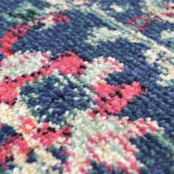 Villa Distressed Rug - Multicoloured - 120x170cm -Homebase Furniture Store 14015981 1955006092607577