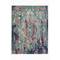 Villa Distressed Rug - Multicoloured - 120x170cm