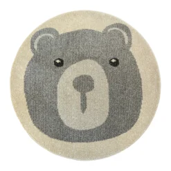 Bear Rug - Grey - 120cm