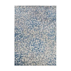 Abstract Pixels Rug - Blue - 120x170cm