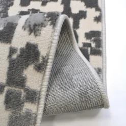 Abstract Pixels Rug - Grey - 160x230cm -Homebase Furniture Store 14015991 1715006087047377