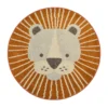 Lion Rug - Grey - 120cm