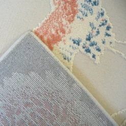 Abstract Birds Rug - Natural - 120x170cm -Homebase Furniture Store 14015994 5465006087127009