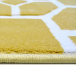 Daytona Gorton Rug - Ochre - 160x230cm -Homebase Furniture Store 14016021 1965006087145267