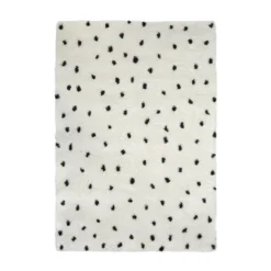 Snug Spotty Rug - Monochrome - 120x170cm