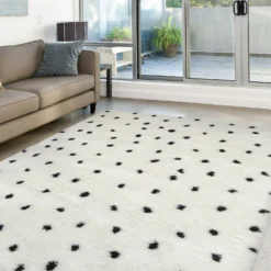 Snug Spotty Rug - Monochrome - 160x230cm 9 Snug Spotty Rug - Monochrome - 160x230cm -Homebase Furniture Store 14016024 4375006093720880