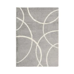 Snug Bubbles Rug - Grey & Ivory - 160x230cm