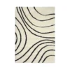 Snug Isobar Rug - Ivory & Black - 120x170cm
