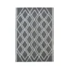 County Diamonds Indoor/Outdoor Rug - Silver - 120x170cm