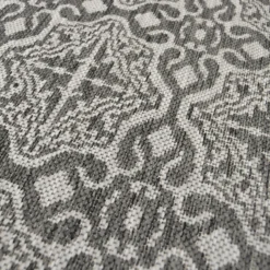 County Victorian Indoor/Outdoor Rug - Grey - 120x170cm -Homebase Furniture Store 14016063 1875006087608356