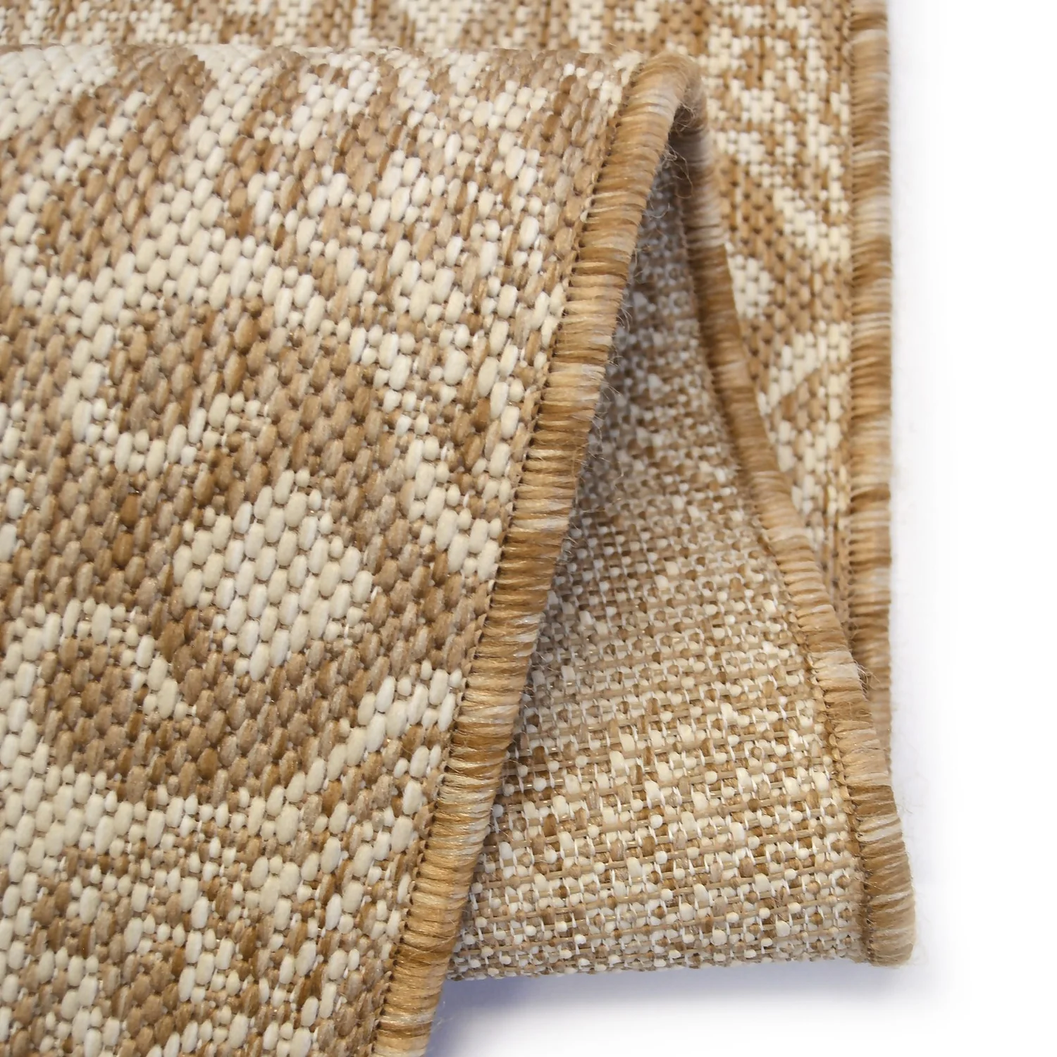 County Victorian Indoor/Outdoor Rug - Natural - 67x200cm 6 County Victorian Indoor/Outdoor Rug - Natural - 67x200cm - Image 6