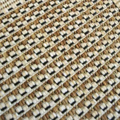 Denver Border Indoor/Outdoor Rug - Latte - 80x200cm 9 Denver Border Indoor/Outdoor Rug - Latte - 80x200cm -Homebase Furniture Store 14016071 7135006092563711