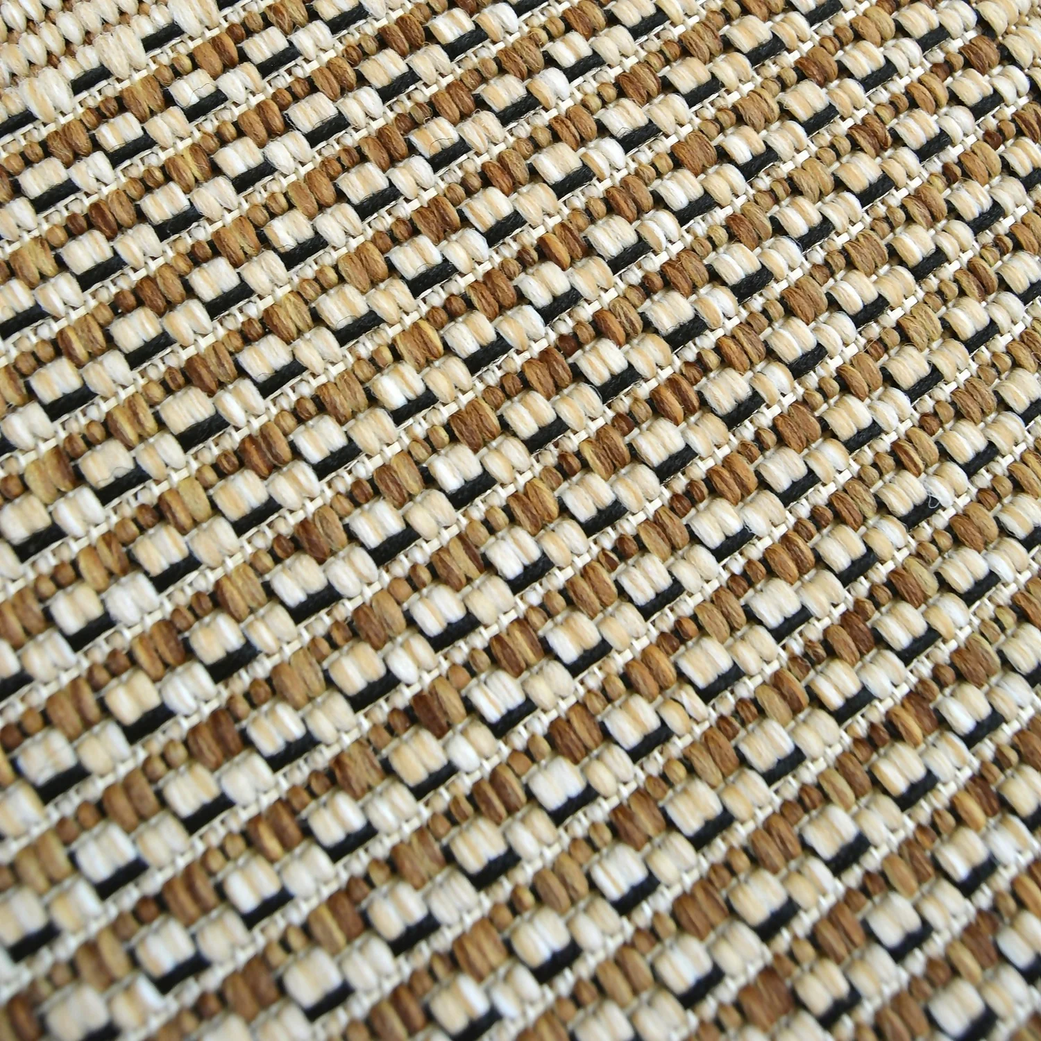 Denver Border Indoor/Outdoor Rug - Latte - 200x290cm 4 Denver Border Indoor/Outdoor Rug - Latte - 200x290cm - Image 4