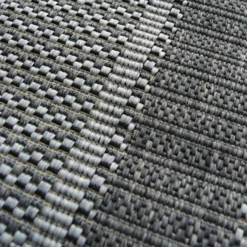 Denver Border Indoor/Outdoor Rug - Grey - 200x290cm -Homebase Furniture Store 14016079 2045006088111810