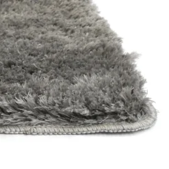 Soft Washable Rug - Grey - 140x200cm 6 Soft Washable Rug - Grey - 140x200cm -Homebase Furniture Store 14016091 1505006090255214