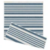 Duo Weave Indoor/Outdoor Rug - Stripes Ocean - 160x230cm