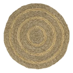 Seychelles Circle Rug - Natural - 150cm