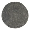 Java Circle Rug - Grey - 150cm