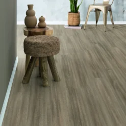 EGGER HOME Light Grey Bolton Oak 8mm Aqua+ Laminate Flooring Sample