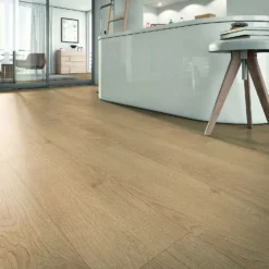 EGGER HOME Light Redmond Oak 8mm Aqua+ Laminate Flooring Sample