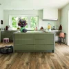 EGGER HOME Brown Perganti Walnut 8mm Aqua+ Laminate Flooring Sample