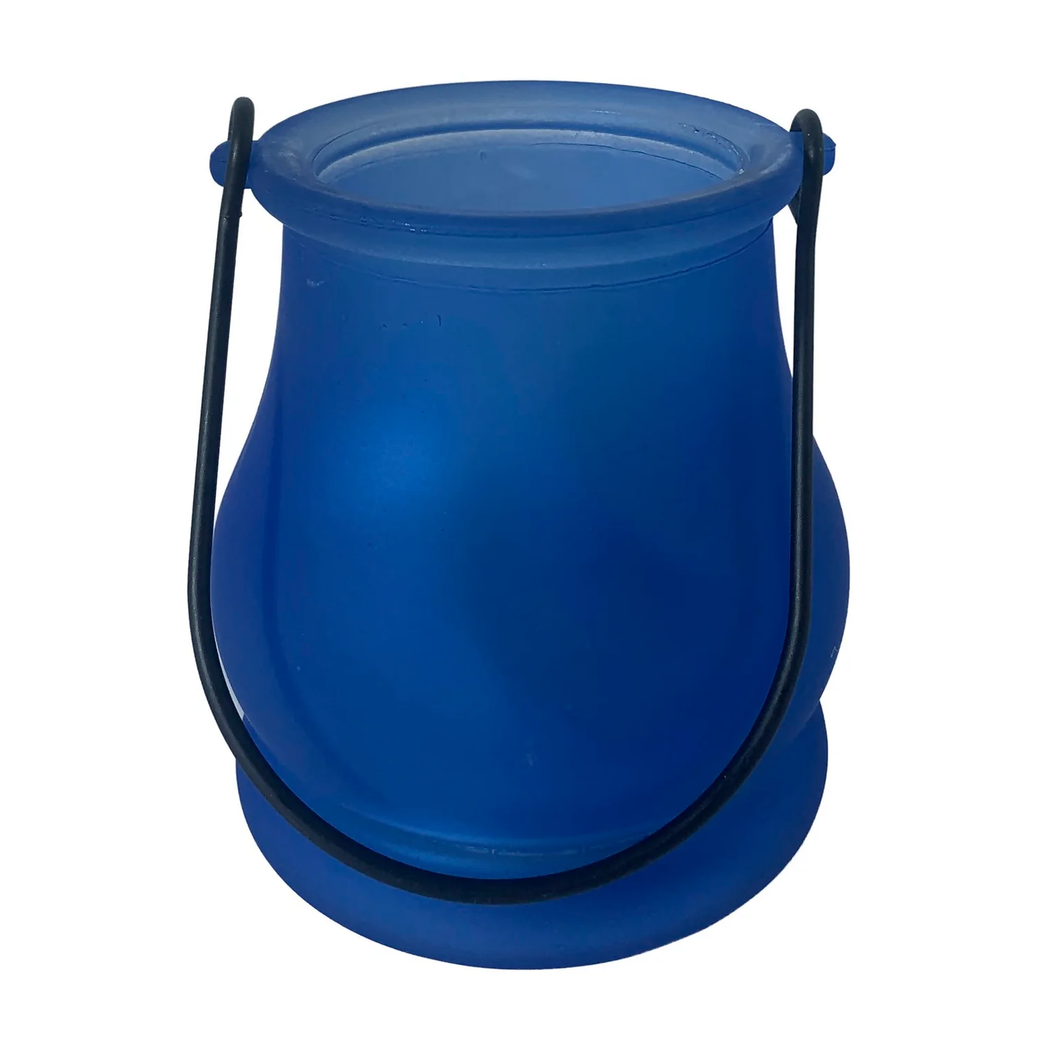 Biteshield Glass Tea Light Holder Blue With 6 Citronella Tea Lights Included 1 Biteshield Glass Tea Light Holder Blue With 6 Citronella Tea Lights Included