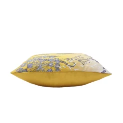 Floral Garden Cushion - Yellow -Homebase Furniture Store 14227022 5195022434701851