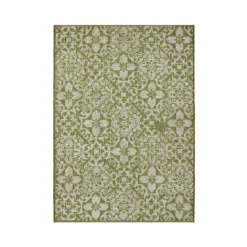 Indoor Outdoor Tile Rug - Green - 133x190cm