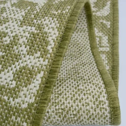 Indoor Outdoor Tile Rug - Green - 100x150cm 9 Indoor Outdoor Tile Rug - Green - 100x150cm -Homebase Furniture Store 14758881 7585053511618556