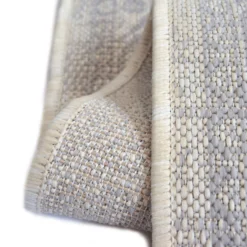 Indoor Outdoor Medallion Rug - Silver - 160x230cm -Homebase Furniture Store 14758896 2025053509957399