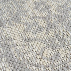 Indoor Outdoor Medallion Rug - Silver - 160x230cm -Homebase Furniture Store 14758896 5645053509818088