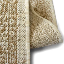 Indoor Outdoor Medallion Rug - Natural - 120x170cm -Homebase Furniture Store 14758902 8285053509884367