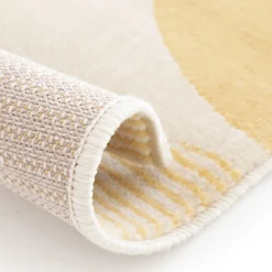 Geometric Rug - Ochre - 120x170cm -Homebase Furniture Store 14758903 1105053508440527