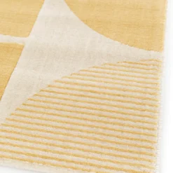 Geometric Rug - Ochre - 120x170cm -Homebase Furniture Store 14758903 9965053508305050