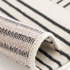 Arcs Rug - Monochrome - 160x230cm -Homebase Furniture Store 14758913 8265053512231540