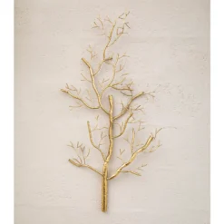 Farran Wall Art - Champagne Gold - 50x105cm -Homebase Furniture Store 14820987 2915057939989179