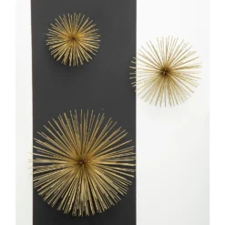 Mirano Set Of 3 Gold Starburst Wall Art 17 Mirano Set Of 3 Gold Starburst Wall Art -Homebase Furniture Store 14820996 1995057939936337