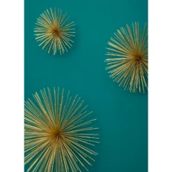 Mirano Set Of 3 Gold Starburst Wall Art 13 Mirano Set Of 3 Gold Starburst Wall Art -Homebase Furniture Store 14820996 3225057939838531