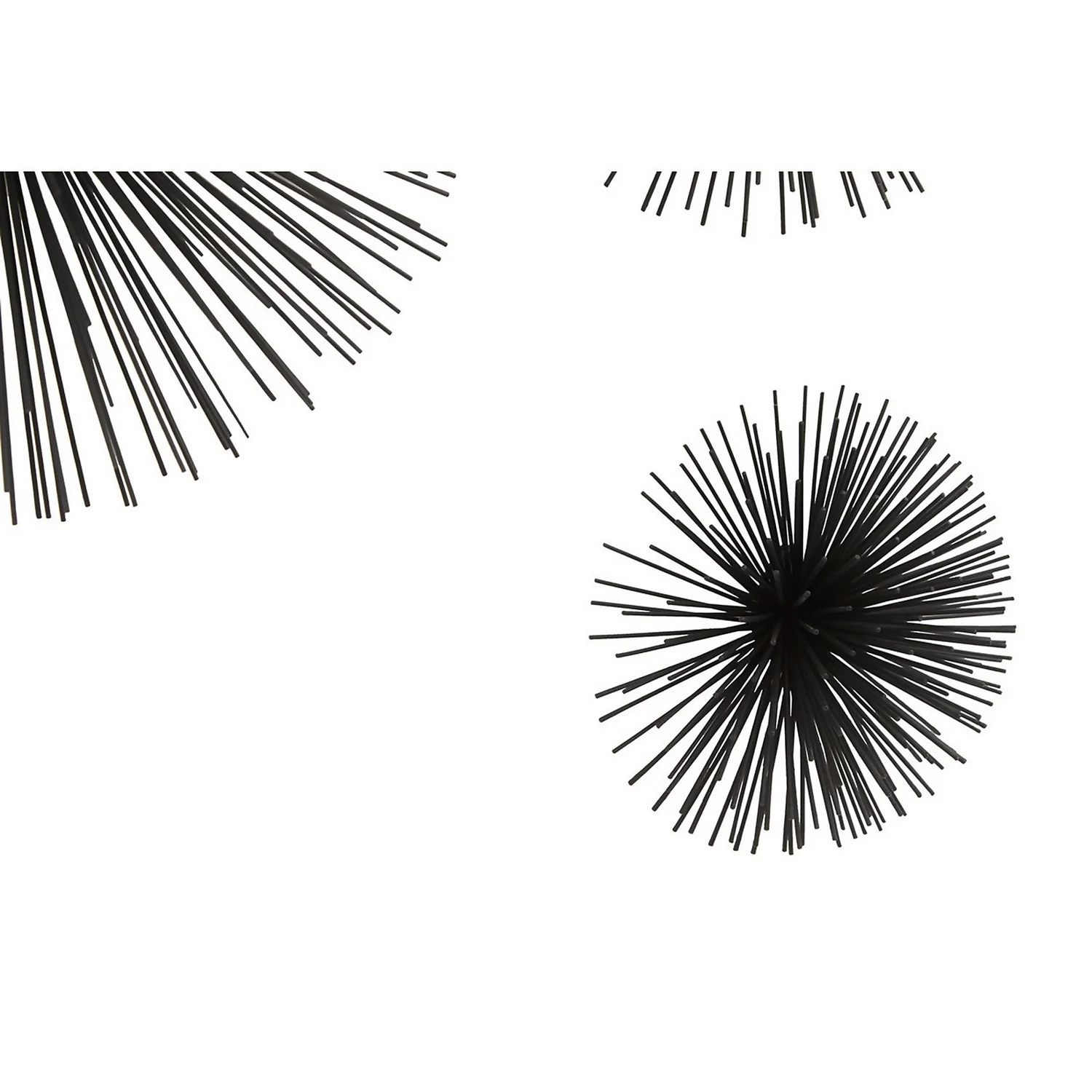 Mirano Set Of 3 Black Starburst Wall Art 6 Mirano Set Of 3 Black Starburst Wall Art - Image 6