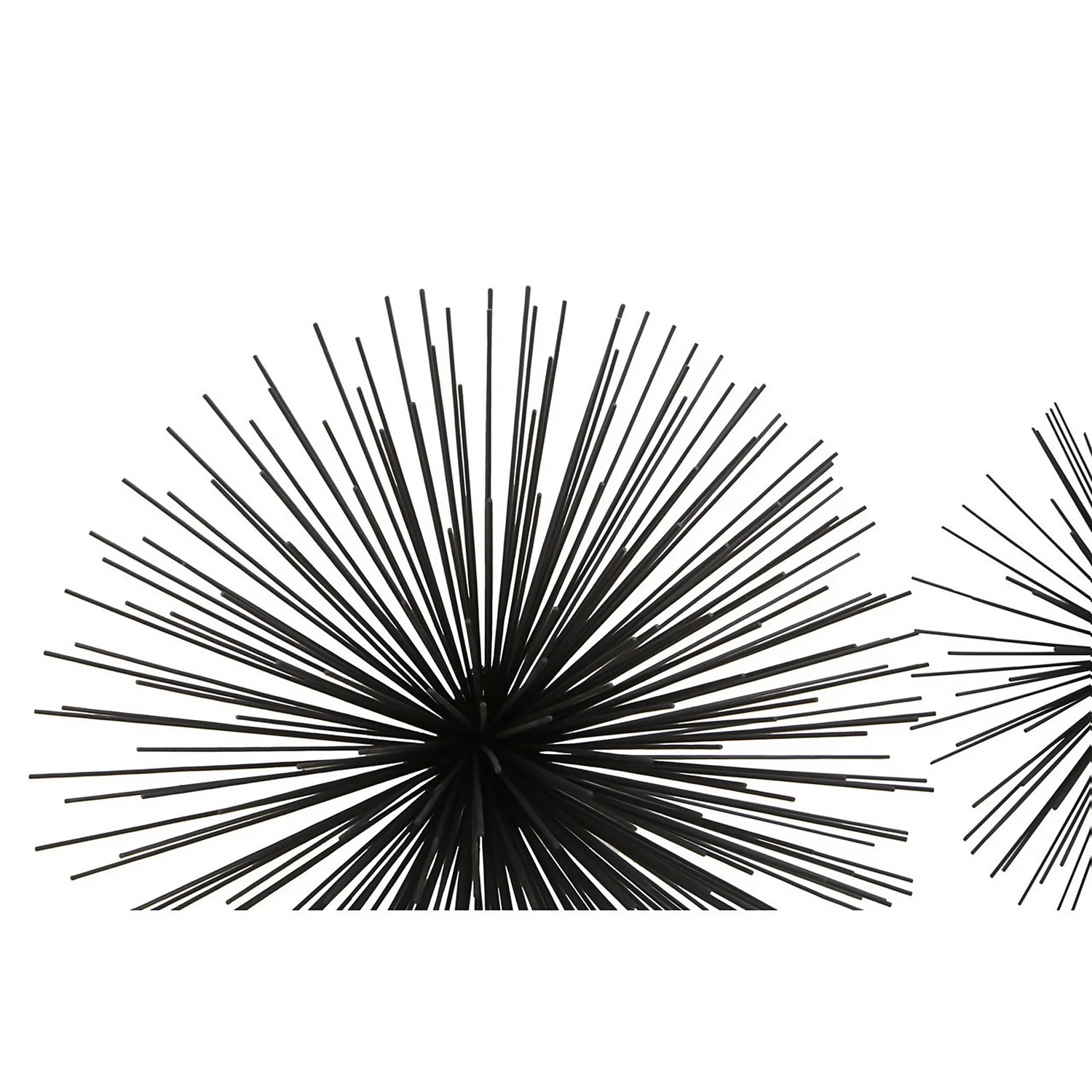 Mirano Set Of 3 Black Starburst Wall Art 3 Mirano Set Of 3 Black Starburst Wall Art - Image 3