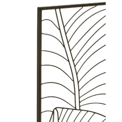 Trento Black Metal Wall Art - 51x131cm -Homebase Furniture Store 14821003 3145057938202430