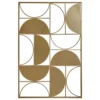Trento Gold Metal Wall Art - 50.5x75.5cm