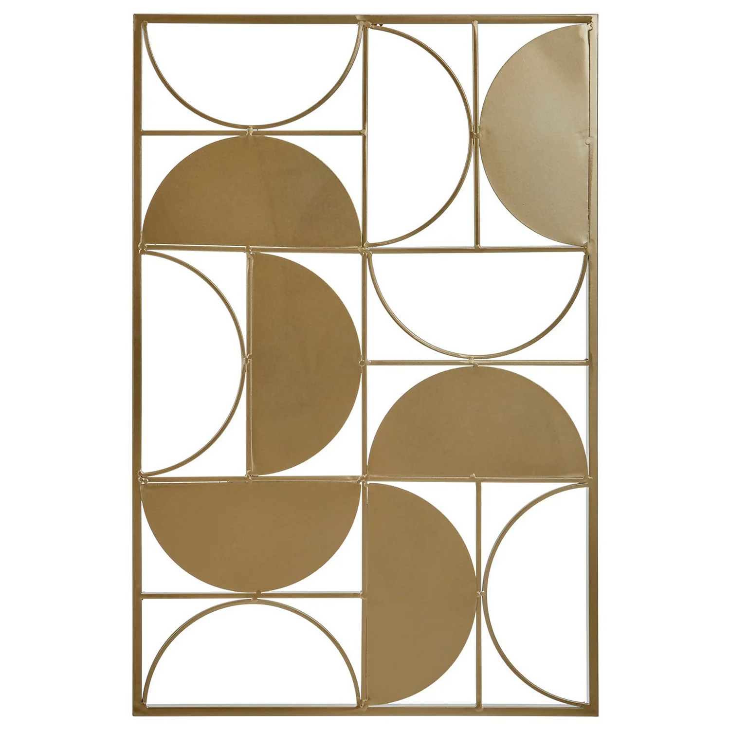 Trento Gold Metal Wall Art - 50.5x75.5cm 1 Trento Gold Metal Wall Art - 50.5x75.5cm