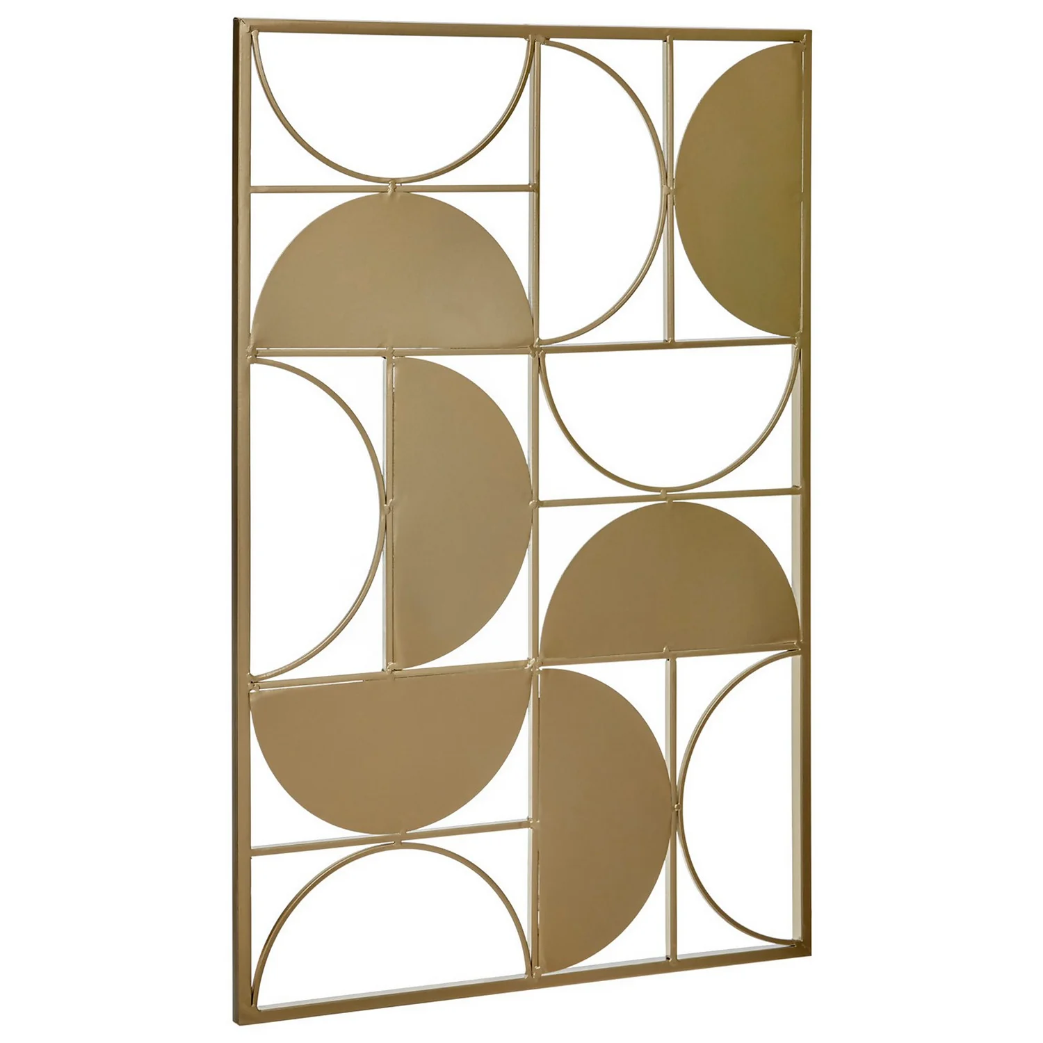 Trento Gold Metal Wall Art - 50.5x75.5cm 3 Trento Gold Metal Wall Art - 50.5x75.5cm - Image 3
