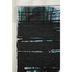 Astratto Wall Art Oil Painting - Blue & Black - 103x143cm 10 Astratto Wall Art Oil Painting - Blue & Black - 103x143cm -Homebase Furniture Store 14821009 1475058683428860