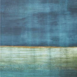 Astratto Canvas Wall Art - Teal - 102.6x142.6cm -Homebase Furniture Store 14821018 1665057935861509
