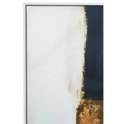 Astratto Wall Art - Blue & Gold - 103x103cm 14 Astratto Wall Art - Blue & Gold - 103x103cm -Homebase Furniture Store 14821052 1505058394268016